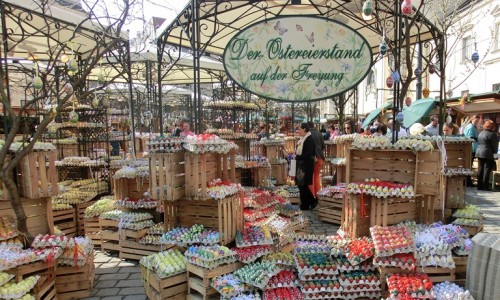 Easter market Vienna