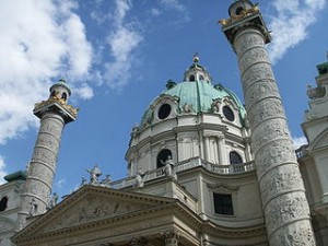Karlskirche - Säulen