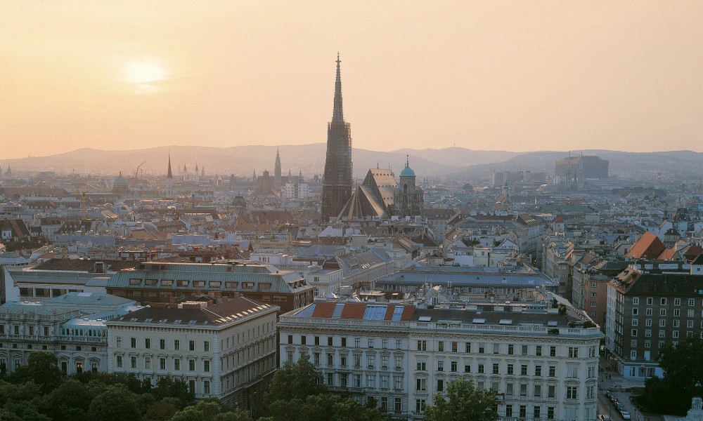 Aussicht über Wien
